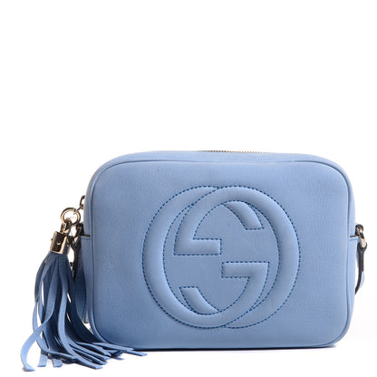 Gucci Vitello Range Small Soho Disco Bag Mineral Blue 1 of 9