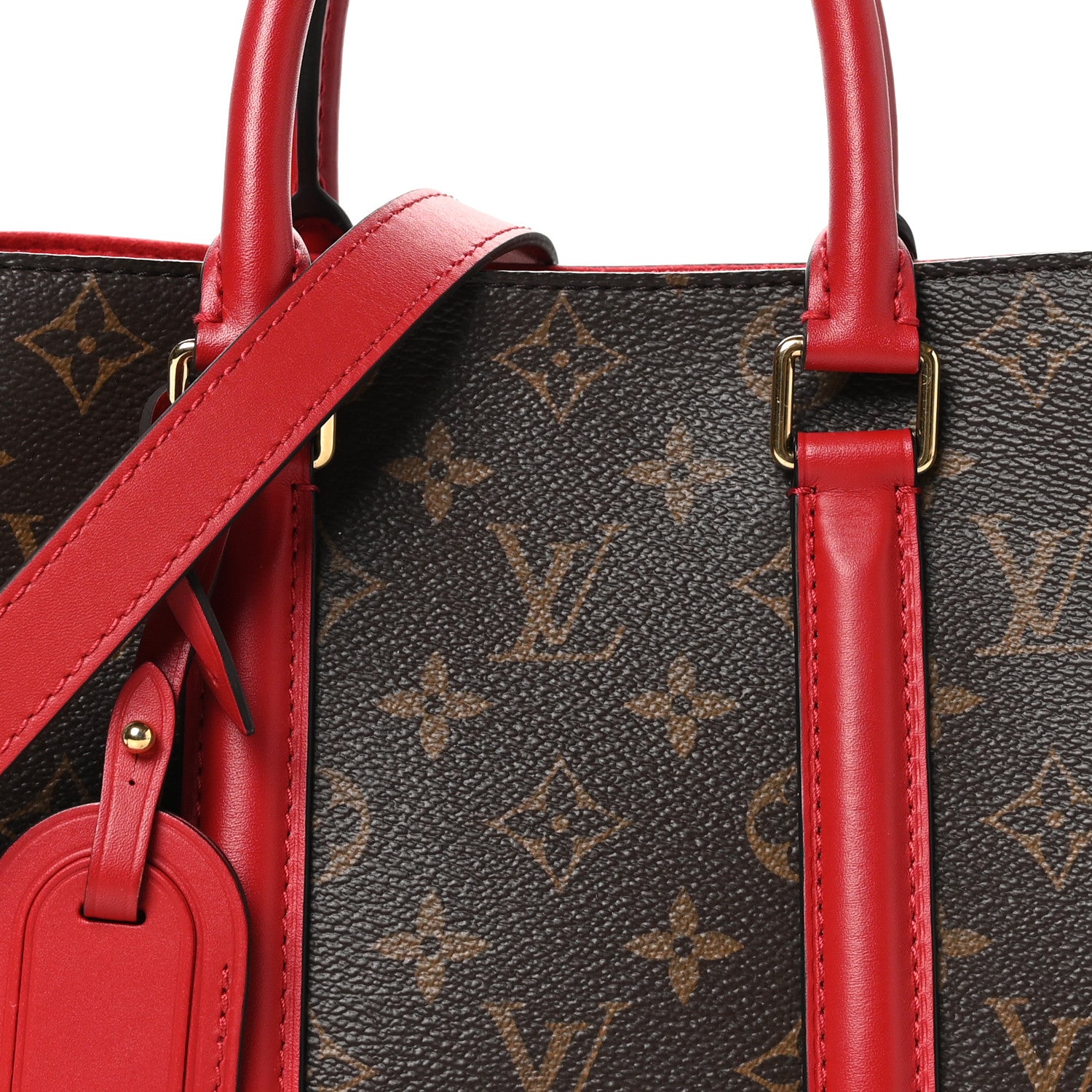 Louis Vuitton Monogram Soufflot BB Cherry 10 of 12