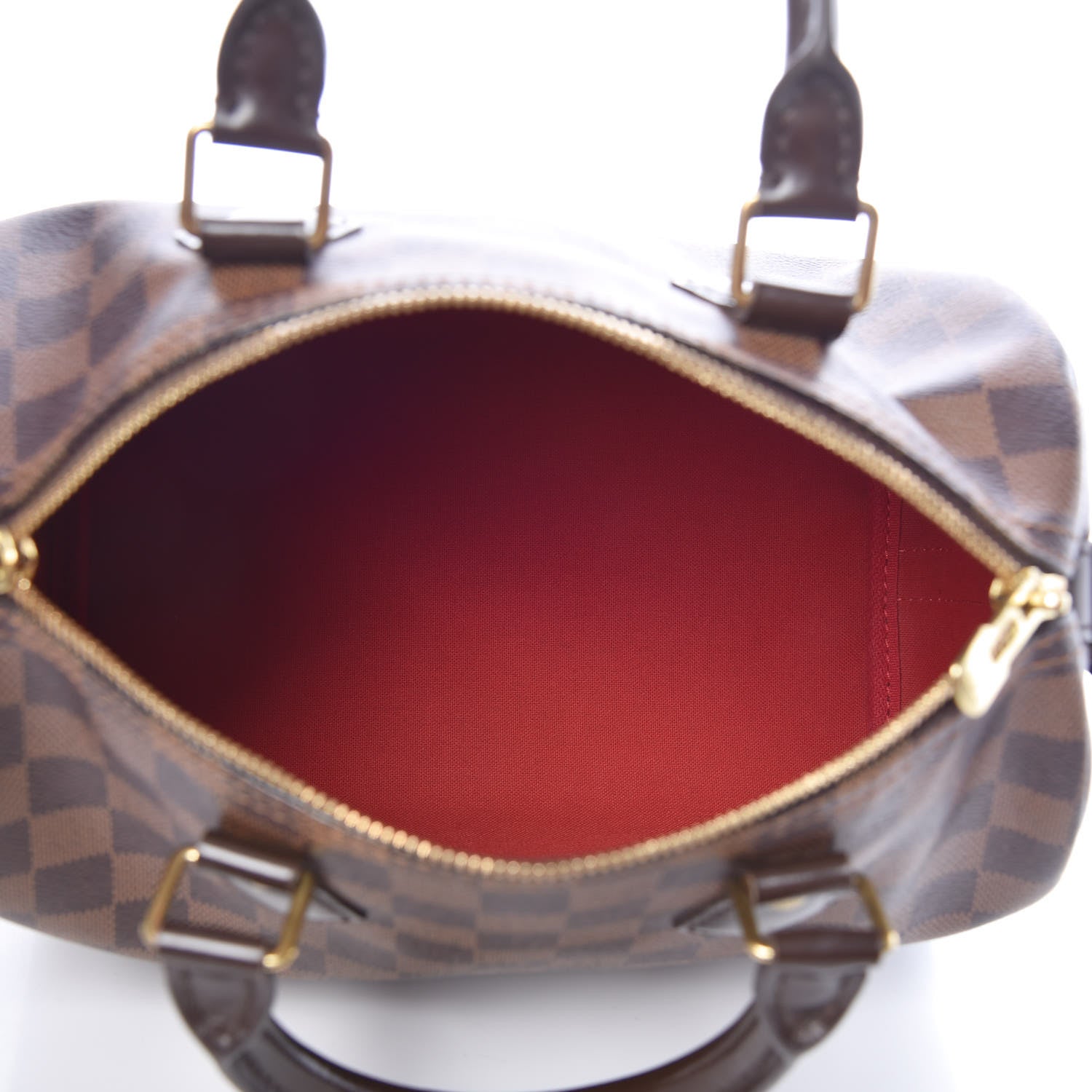 Louis Vuitton Damier Ebene Speedy Bandouliere 25 5 of 12
