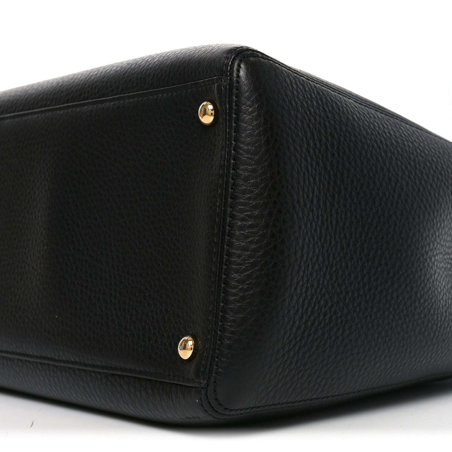 Chanel Calfskin Cerf Executive Shopper Tote Black 10 of 10