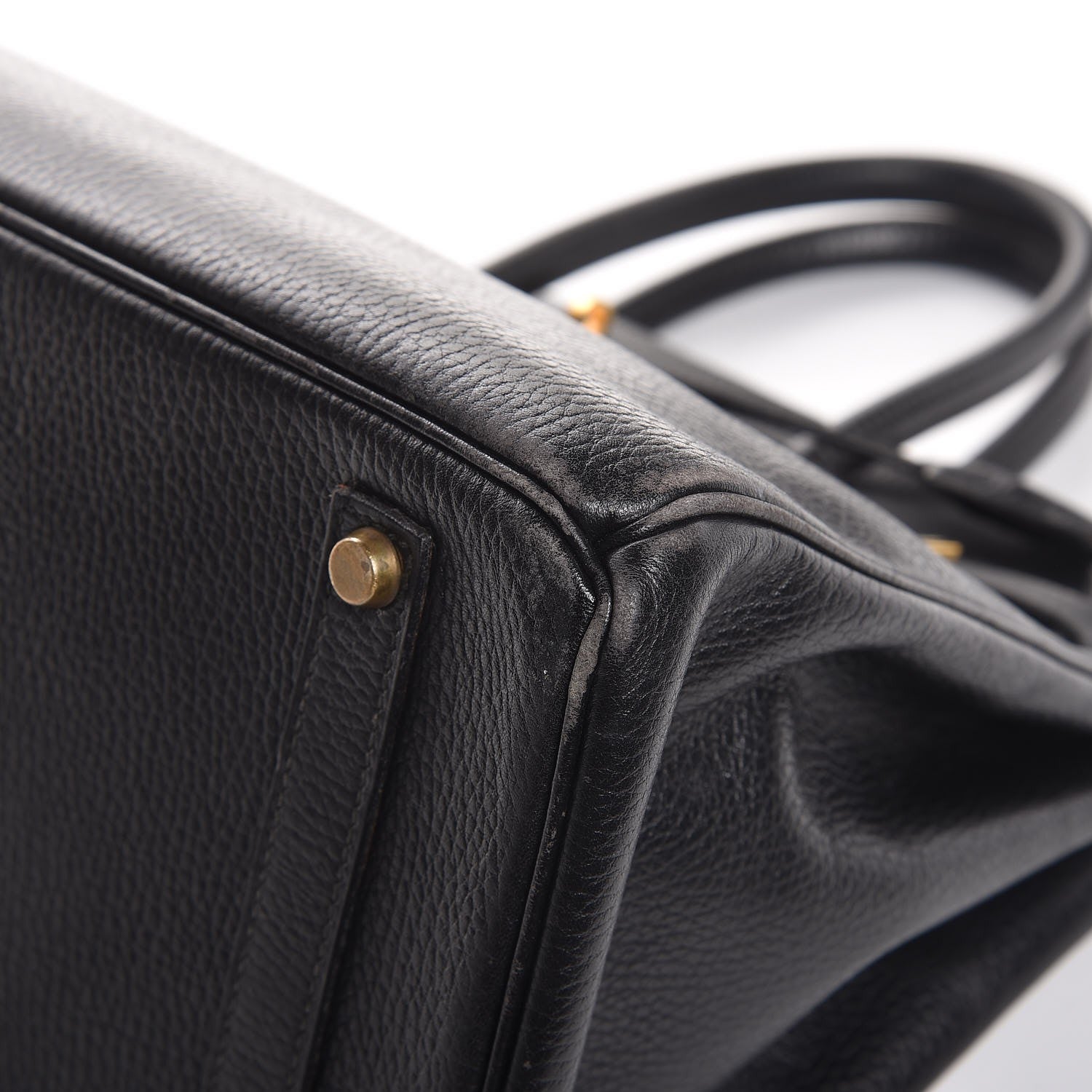 Hermes Ardennes Birkin 35 Black 32 of 36
