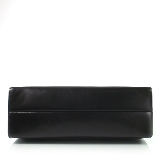 Gucci Leather Logo Shoulder Bag Black 5 of 9