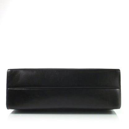 Gucci Leather Logo Shoulder Bag Black 5 of 9