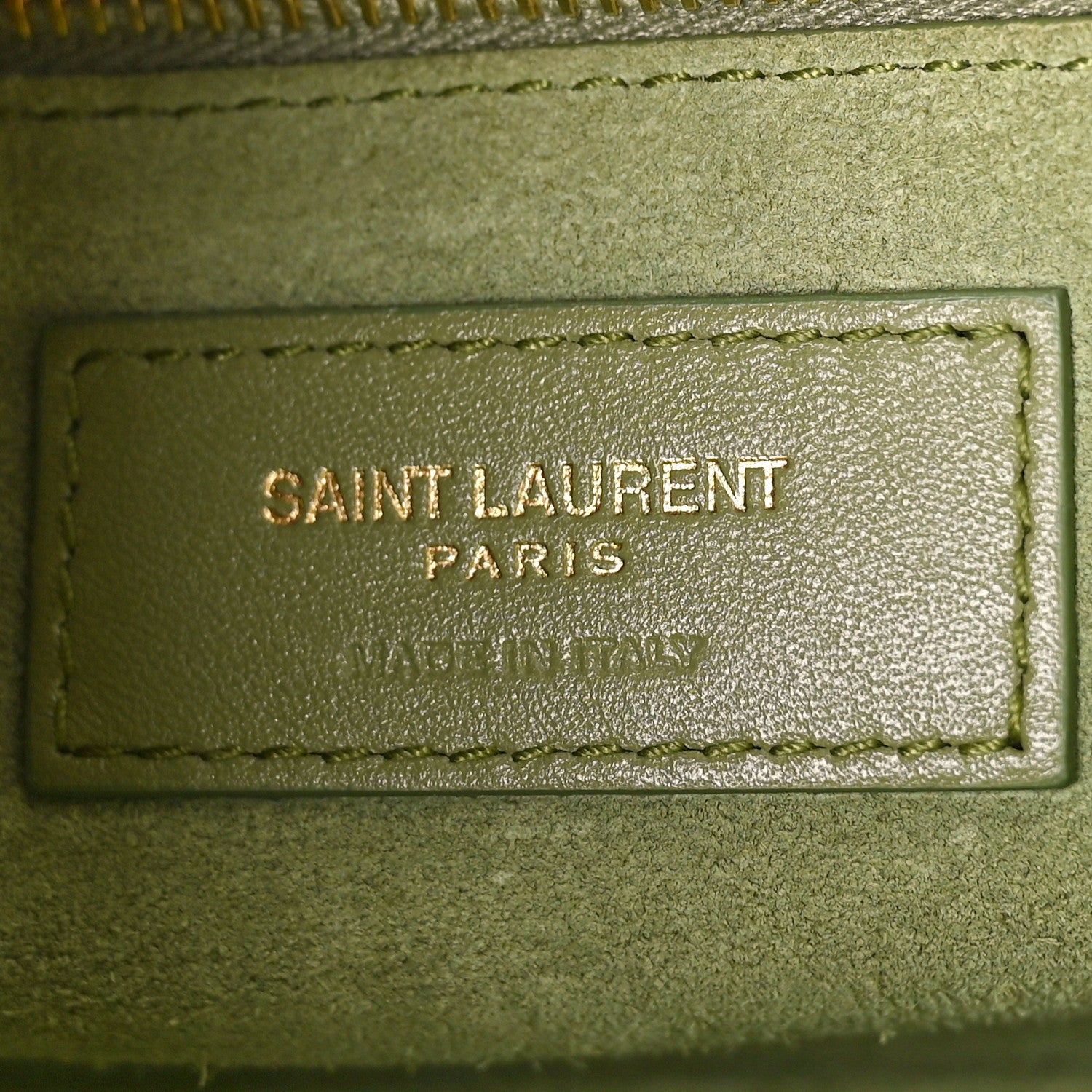 Saint Laurent Smooth Calfskin Le 5 A 7 Hobo Pistache 6 of 8
