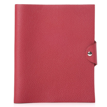 Hermes Togo Ulysse MM Notebook Cover Rubis 1 of 7