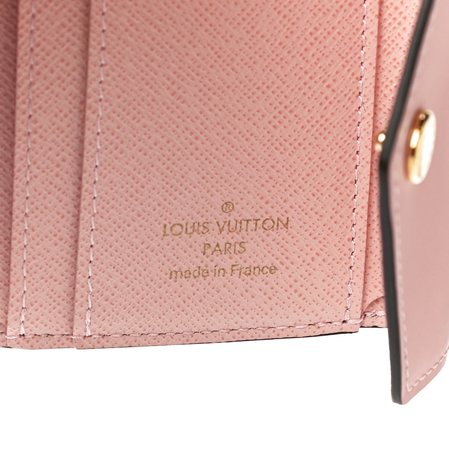 Monogram Zoe Wallet Rose Ballerine