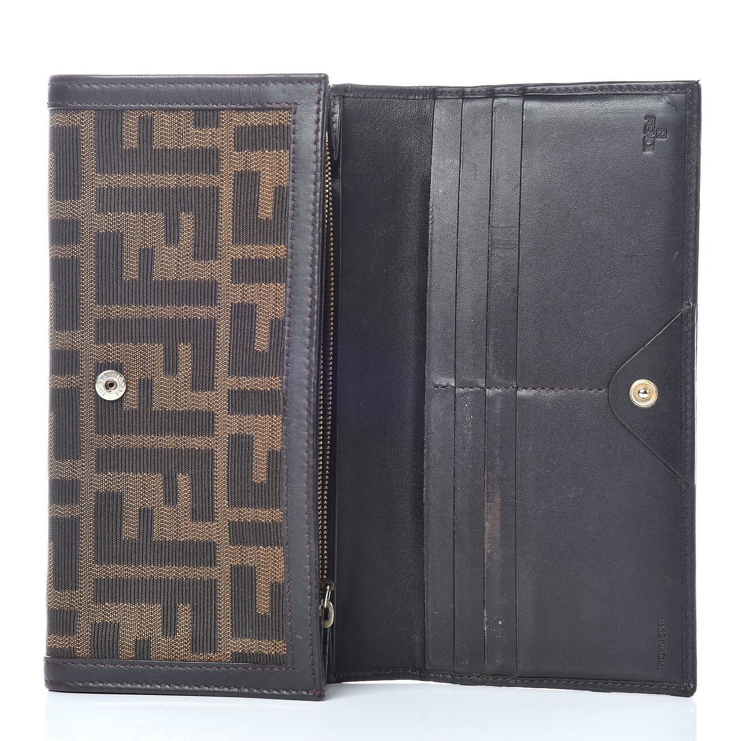 Zucca Continental Wallet Tobacco