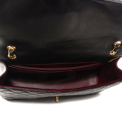 Chanel Lambskin Maxi Single Flap Black 6 of 9