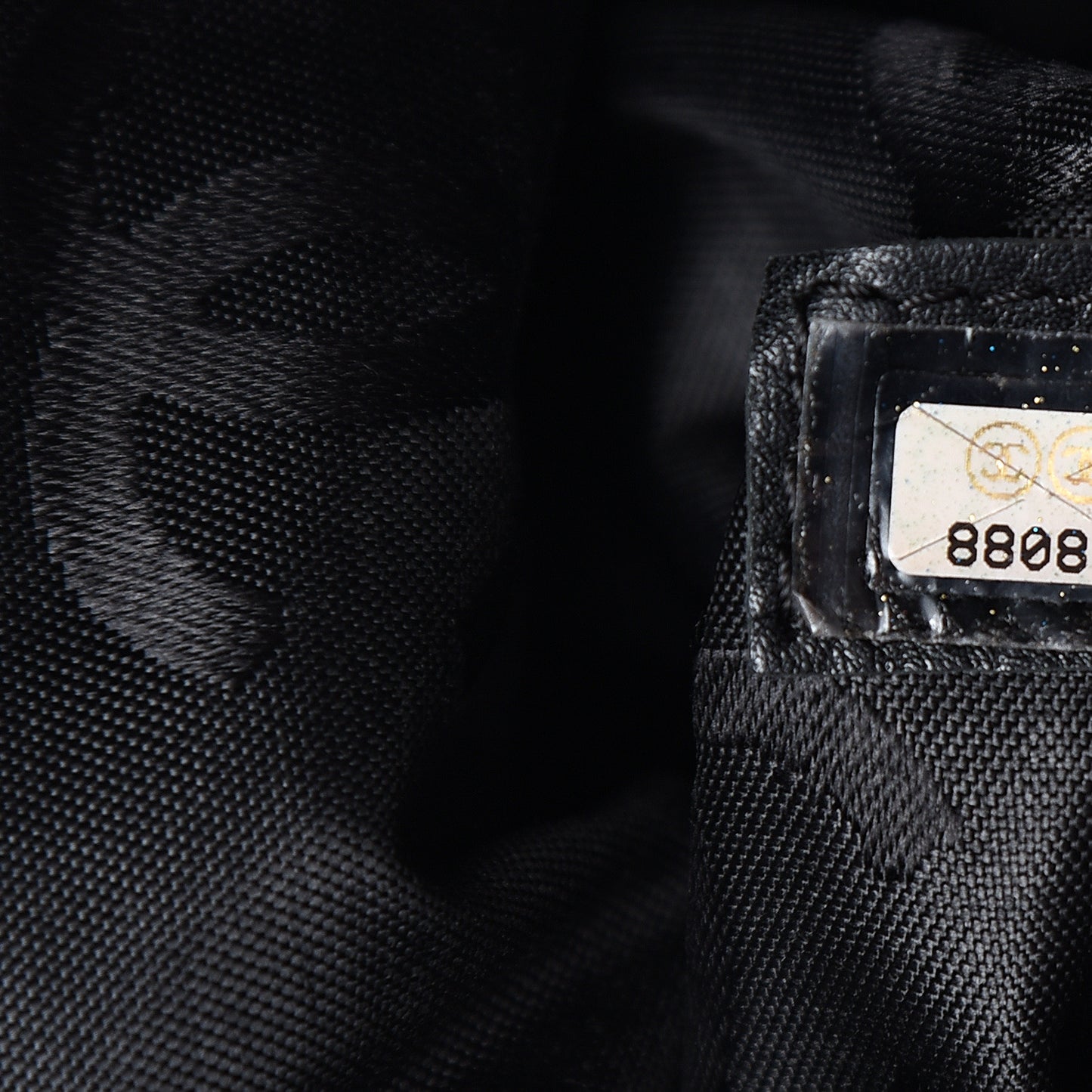 Caviar CC Shoulder Bag Black