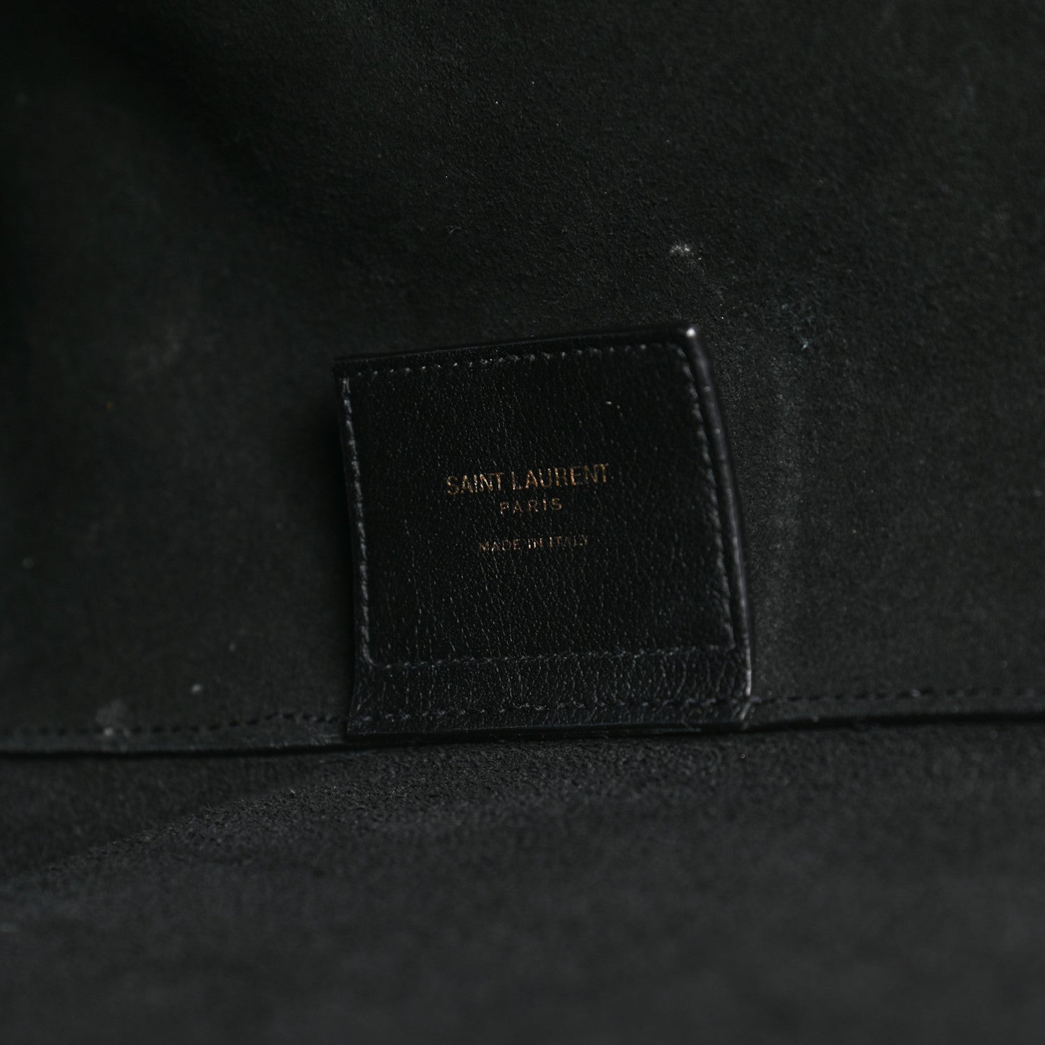 Saint Laurent Calfskin Large Shopping Tote Black 6 of 9