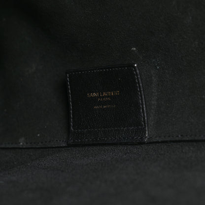 Saint Laurent Calfskin Large Shopping Tote Black 6 of 9