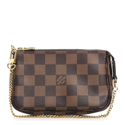 Louis Vuitton Damier Ebene Mini Pochette Accessories 1 of 4