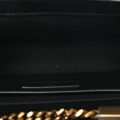 Saint Laurent Canvas Small Striped Kate Satchel Grigio Multicolor 5 of 12
