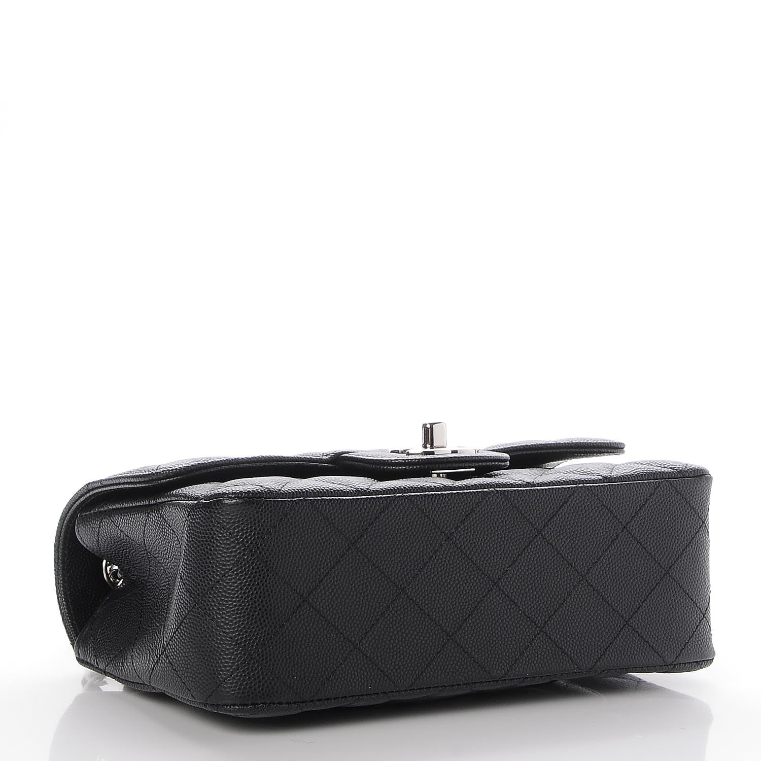 Chanel Iridescent Caviar Quilted Mini Rectangular Flap Black 4 of 8
