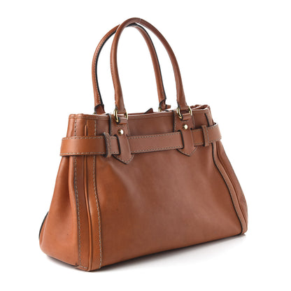 Gucci Calfskin Medium GG Running Tote Orange 3 of 11