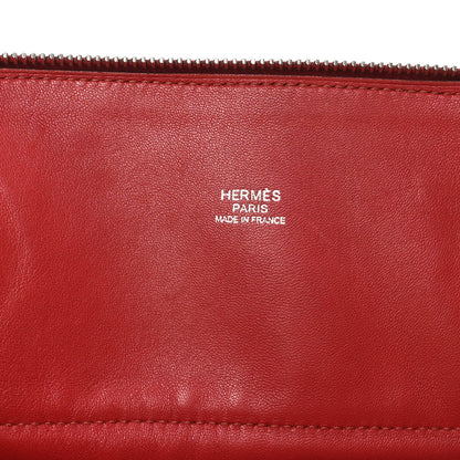 Hermes Taurillon Clemence Bolide 31 Rouge Garance 6 of 12