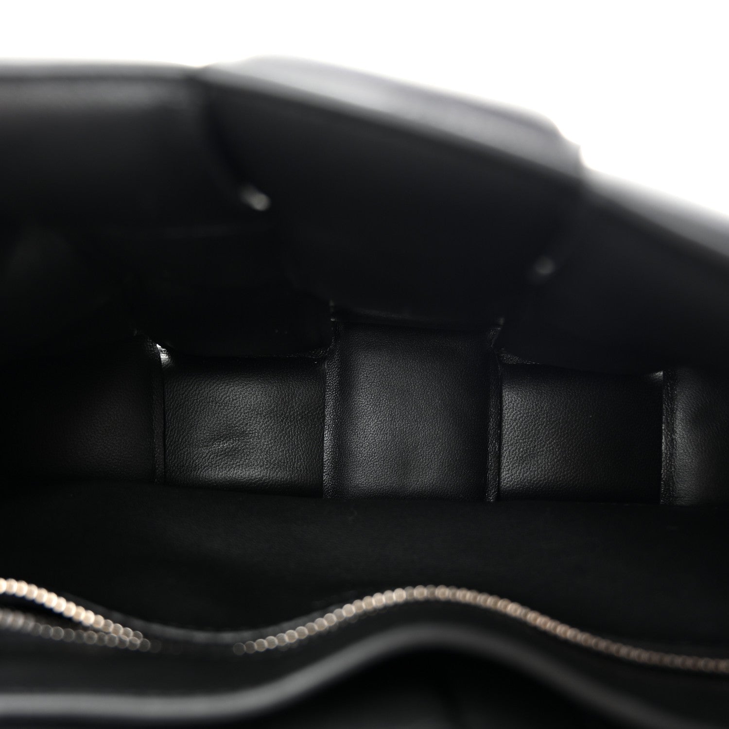 Bottega Veneta Lambskin Maxi Intreccio Padded Chain Cassette Crossbody Bag Black 5 of 10
