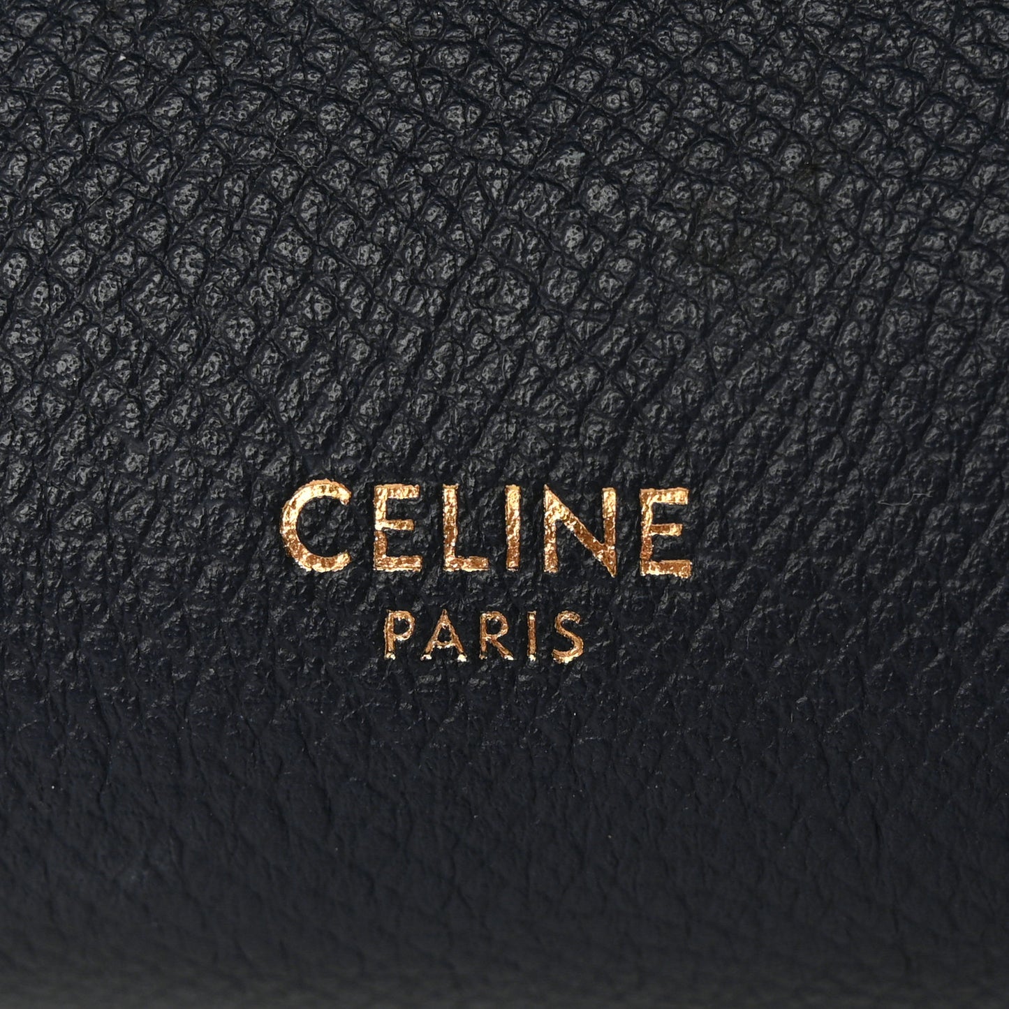 Baby Grained Calfskin Nano Belt Bag Abyss Blue