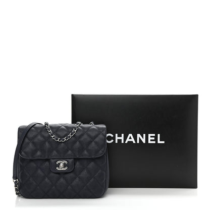 Chanel Caviar Quilted Medium Urban Companion Flap Navy 9 of 9