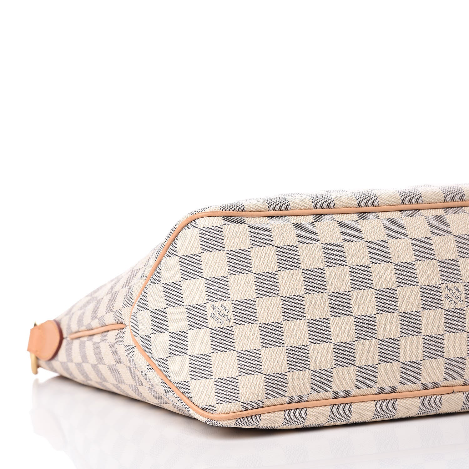 Louis Vuitton Damier Azur Delightful MM Rose Ballerine 5 of 9