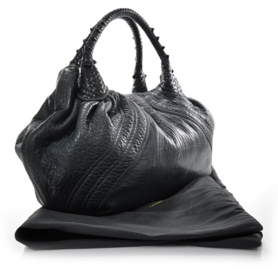 Fendi Nappa Nuvolata Spy Petrolio 2 of 2