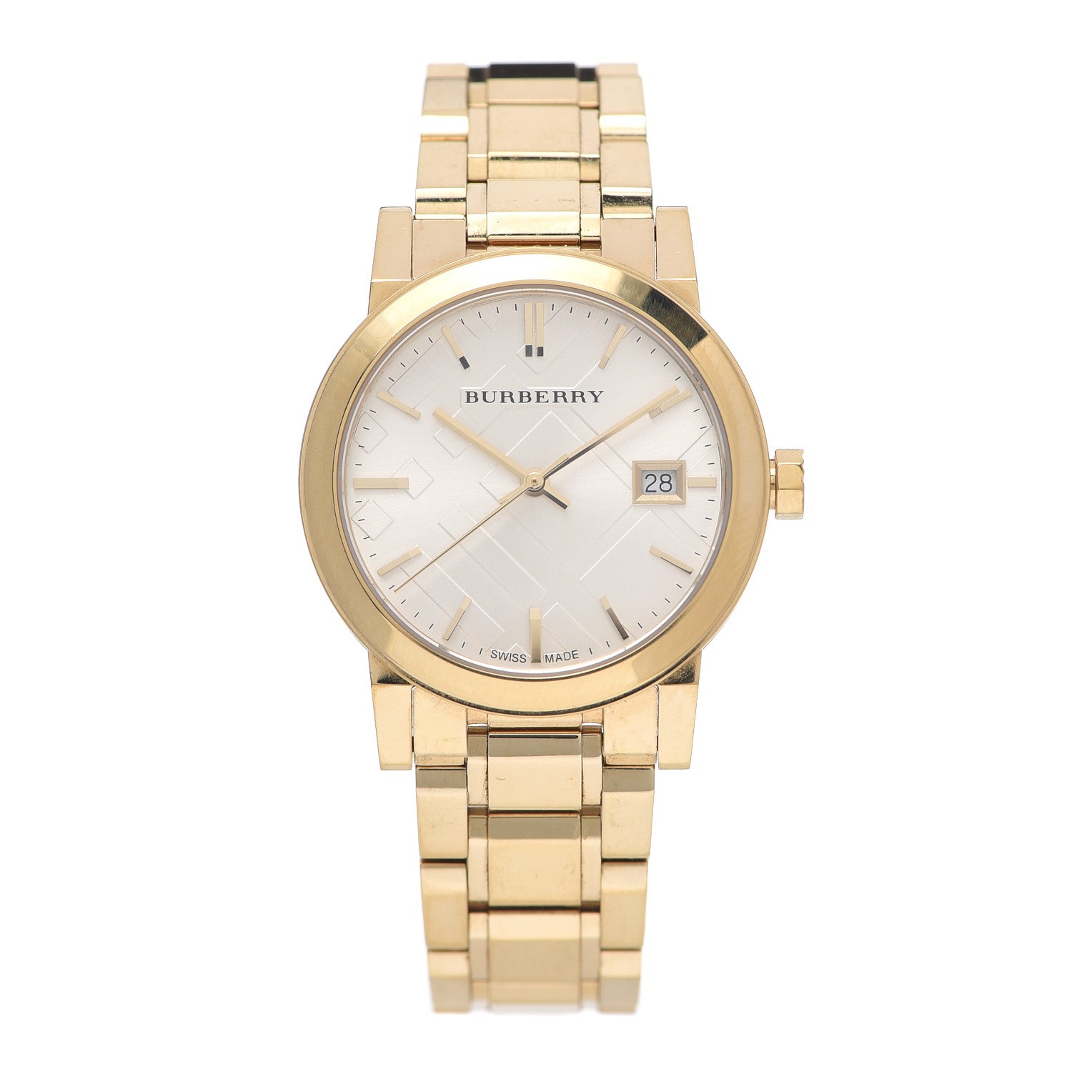 Burberry Stainless Steel 34mm The City Quartz Watch BU9103 1 of 5