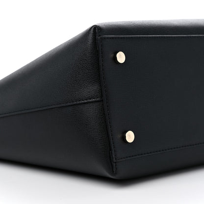 Jimmy Choo Grainy Calfskin Nine2Five East West Tote Black 8 of 10