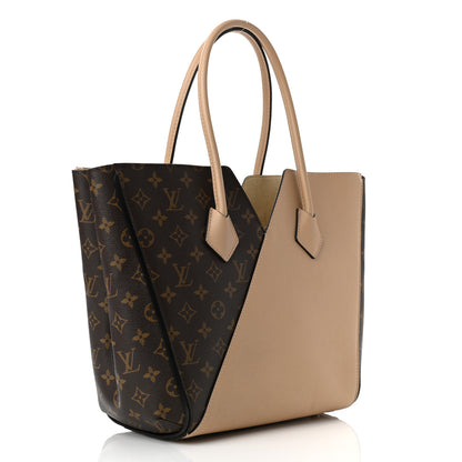 Louis Vuitton Calfskin Monogram Kimono Tote Dune 3 of 9