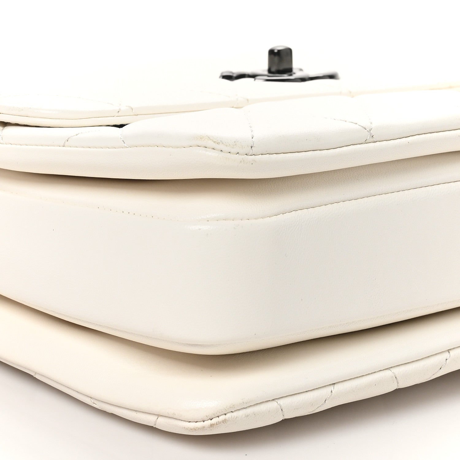Chanel Lambskin Quilted Small Trendy CC Dual Handle Flap Bag White 9 of 11