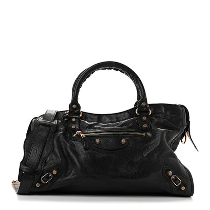 Balenciaga Agneau Giant 12 Rose Gold Hardware City Black 1 of 15