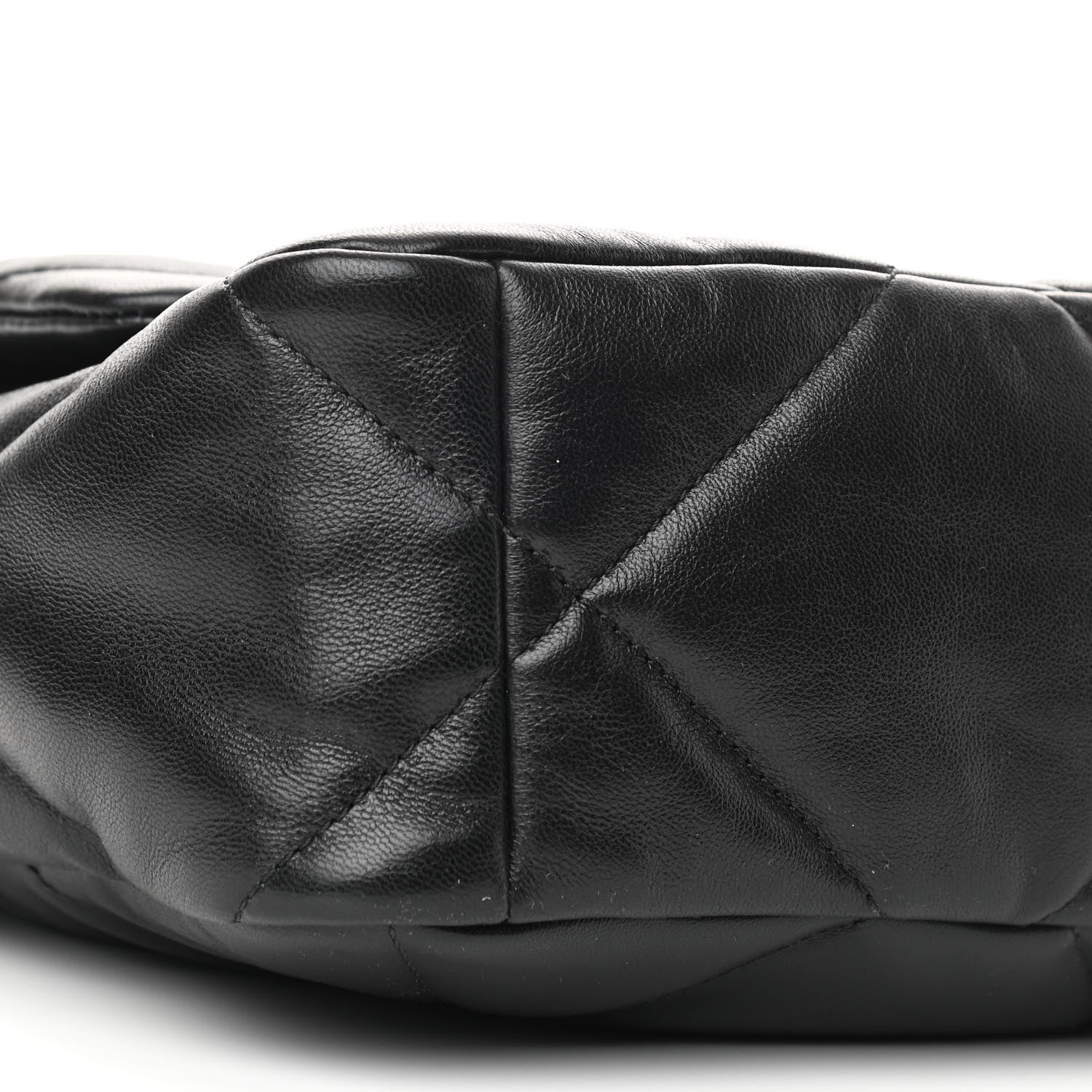 Chanel Lambskin Quilted Large Chanel 19 Flap Black 9 of 11