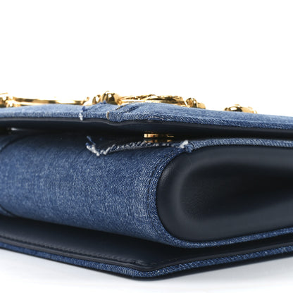 Dolce & Gabbana Denim Mini DG Girls Shoulder Bag Blue 9 of 10