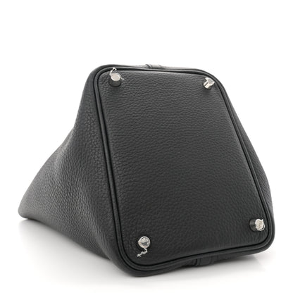 Hermes Taurillon Clemence Picotin Lock 18 PM Black 4 of 10