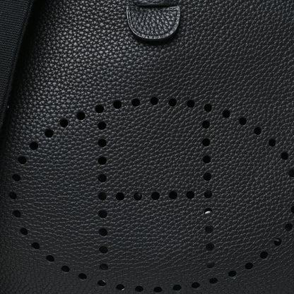 Hermes Taurillon Clemence Evelyne III PM Black 8 of 10