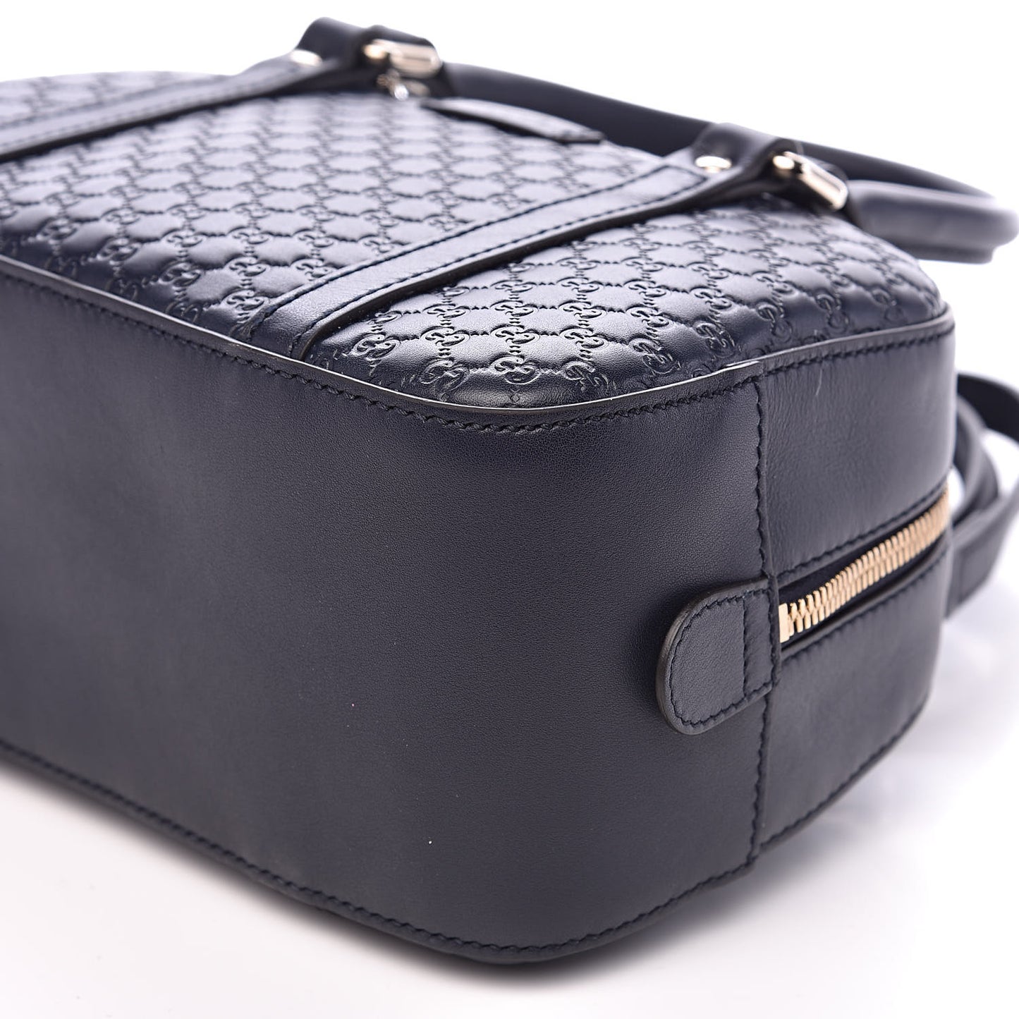 Soft Microguccissima Small Crossbody Bag Blue