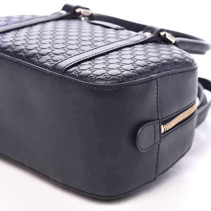 Gucci Soft Microguccissima Small Crossbody Bag Blue 9 of 10