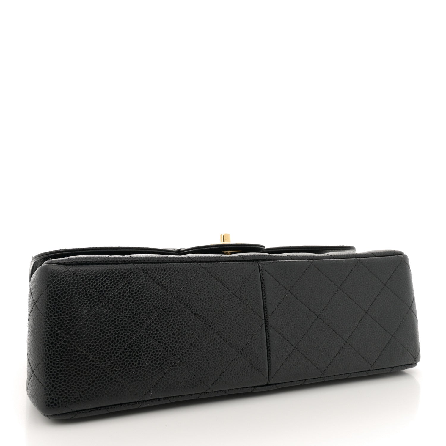 Chanel Caviar Quilted Jumbo Double Flap Black 4 of 13