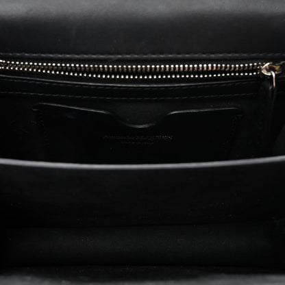 Alexander McQueen Lambskin Quilted Knuckle Shoulder Bag Black 6 of 9