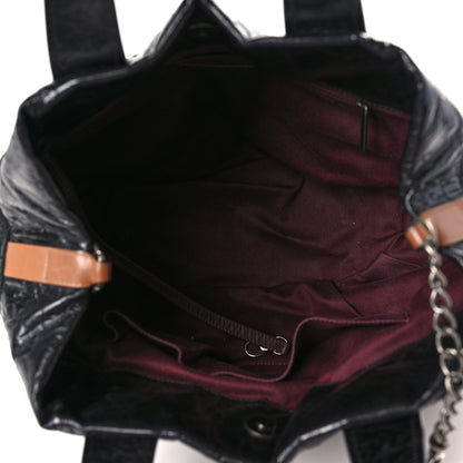 Chanel Iridescent Calfskin Small In The Mix Tote Black 5 of 10
