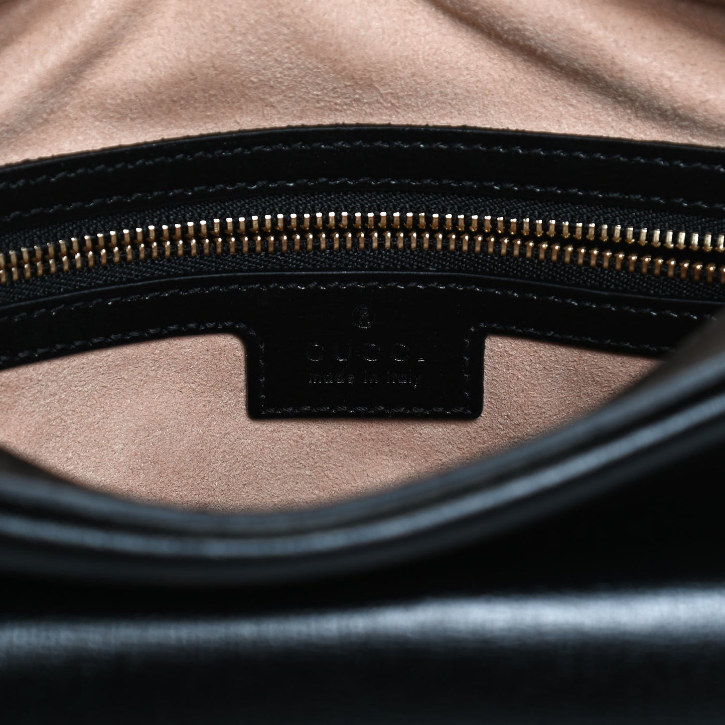 Textured Calfskin Small Horsebit 1955 Shoulder Bag Black