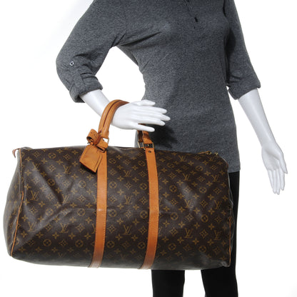 Louis Vuitton Monogram Keepall 55 2 of 7