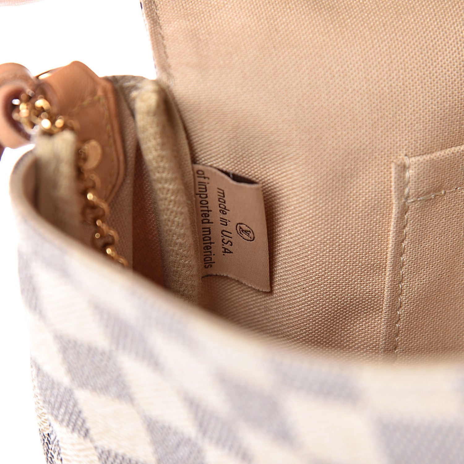 Louis Vuitton Damier Azur Favorite MM 7 of 15
