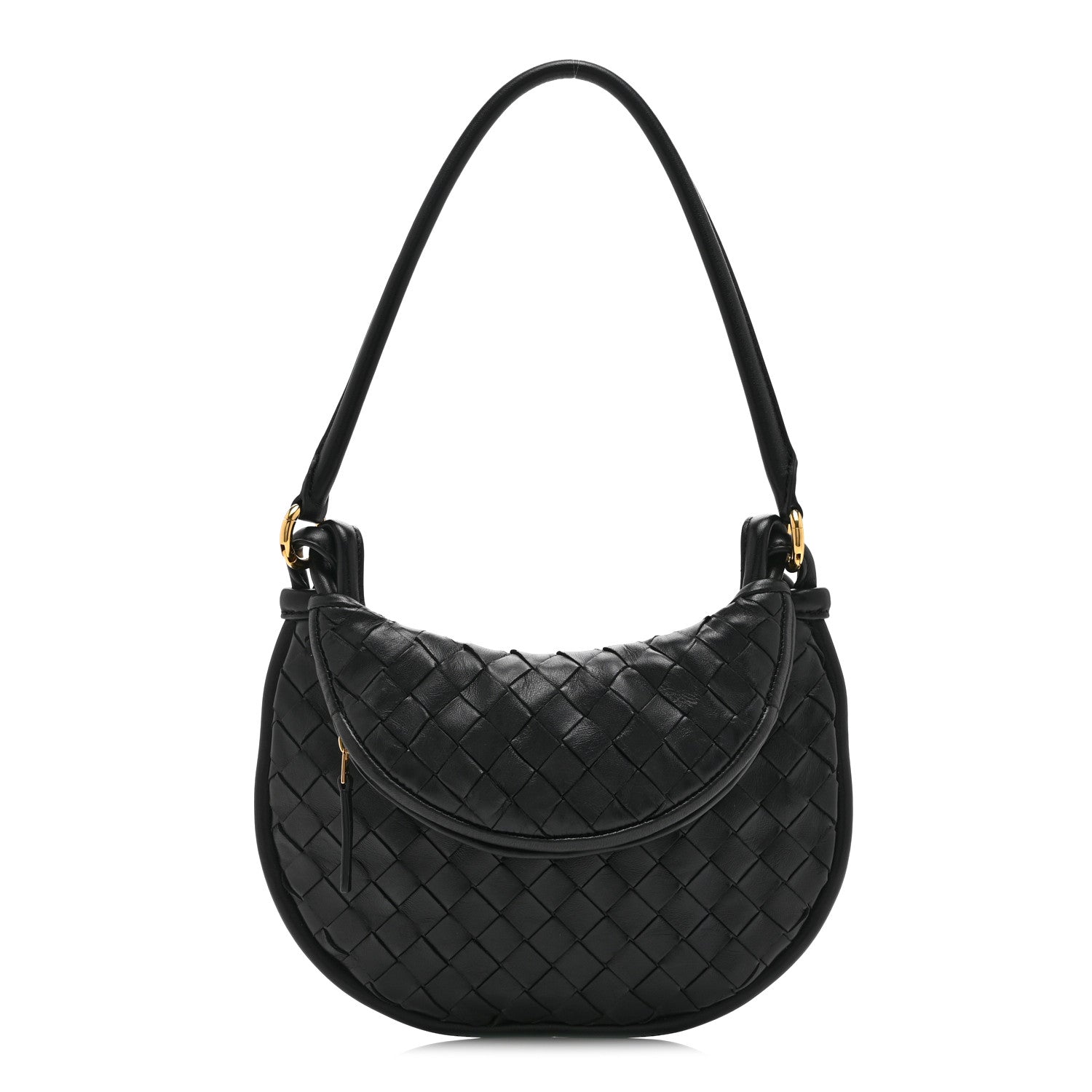 Bottega Veneta Nappa Intrecciato Small Gemelli Black 1 of 12