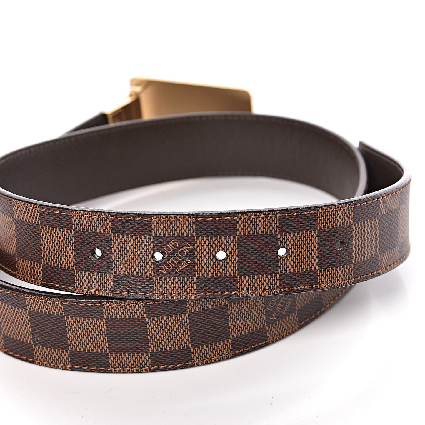 Damier Ebene 35mm Inventeur Reversible Belt 90 36