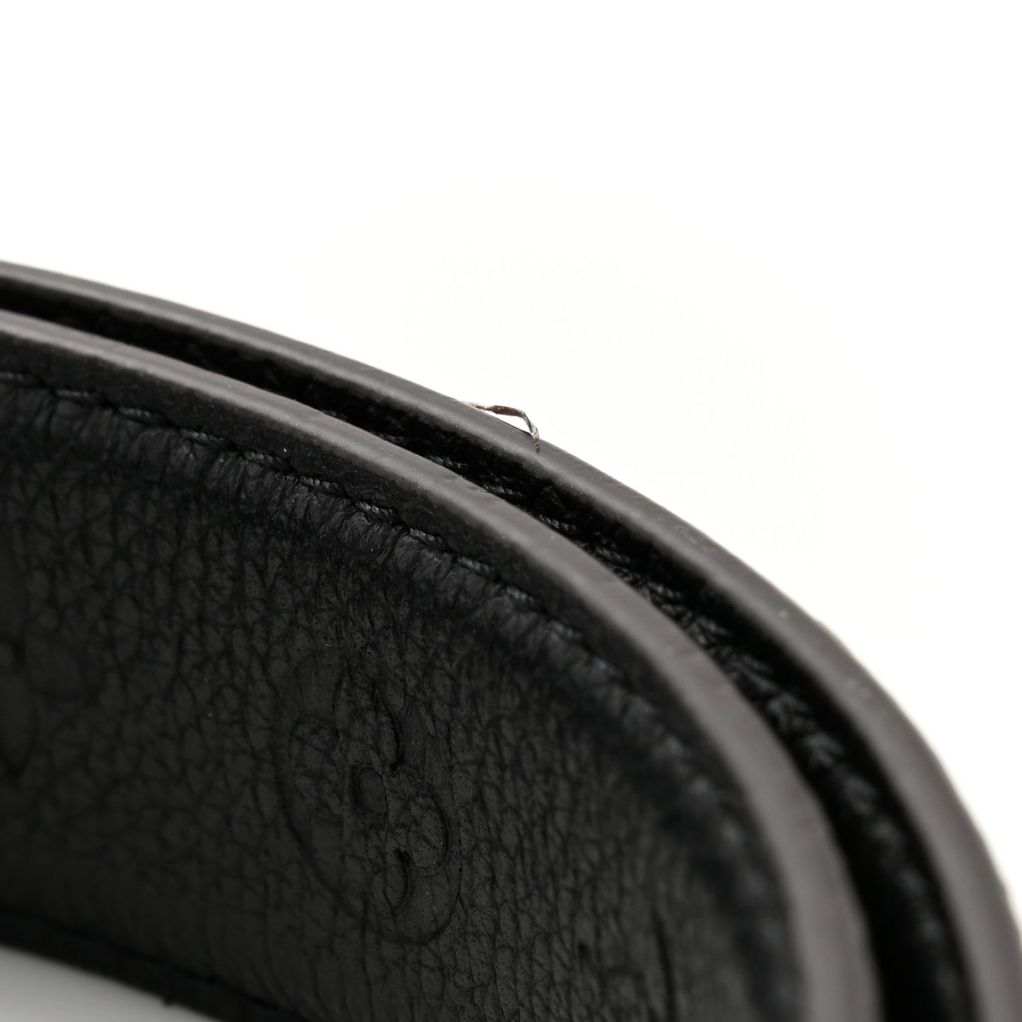 Calfskin Monogram 30mm Flowergram Reversible Belt 90 36 Black