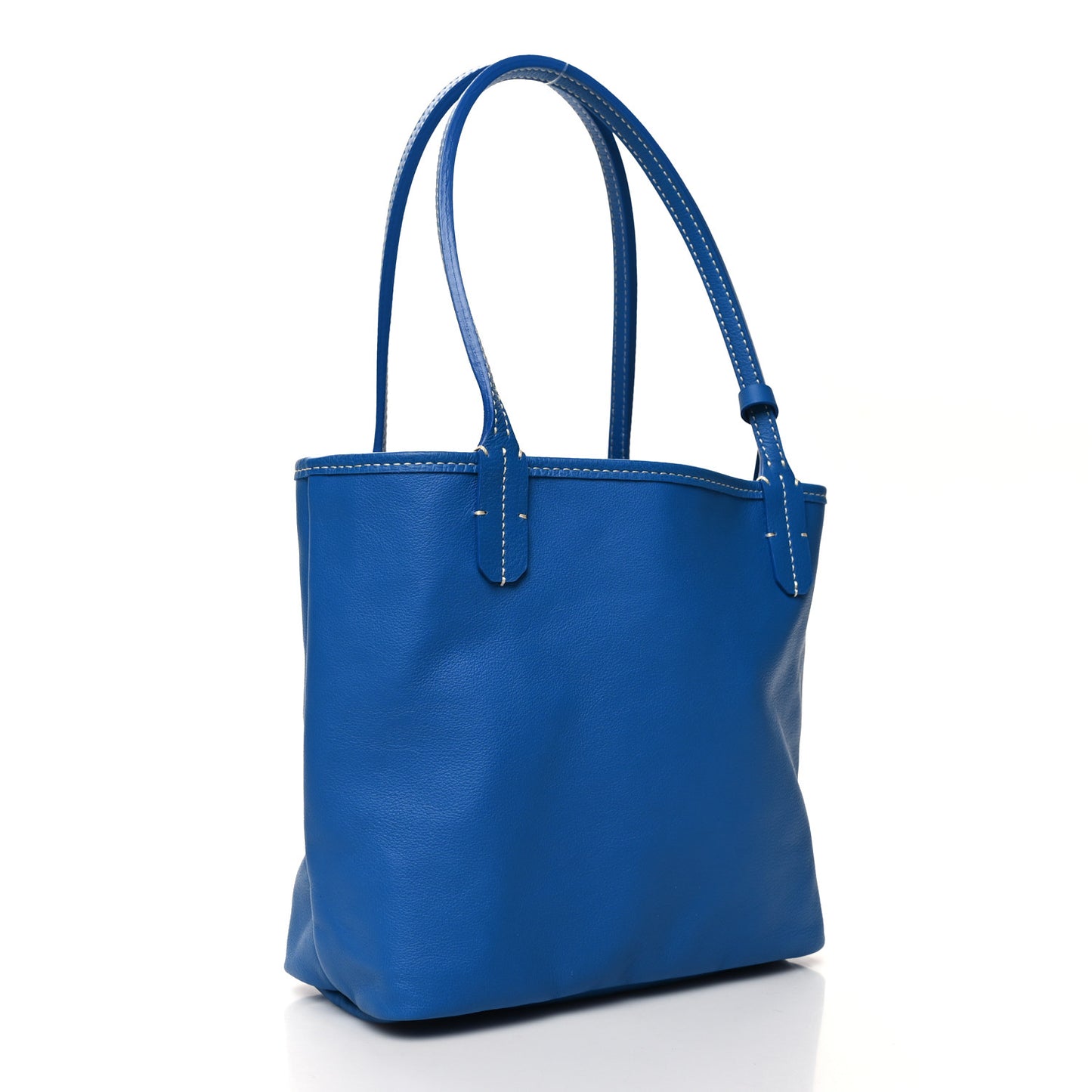 Goyardine Reversible Mini Anjou Sky Blue