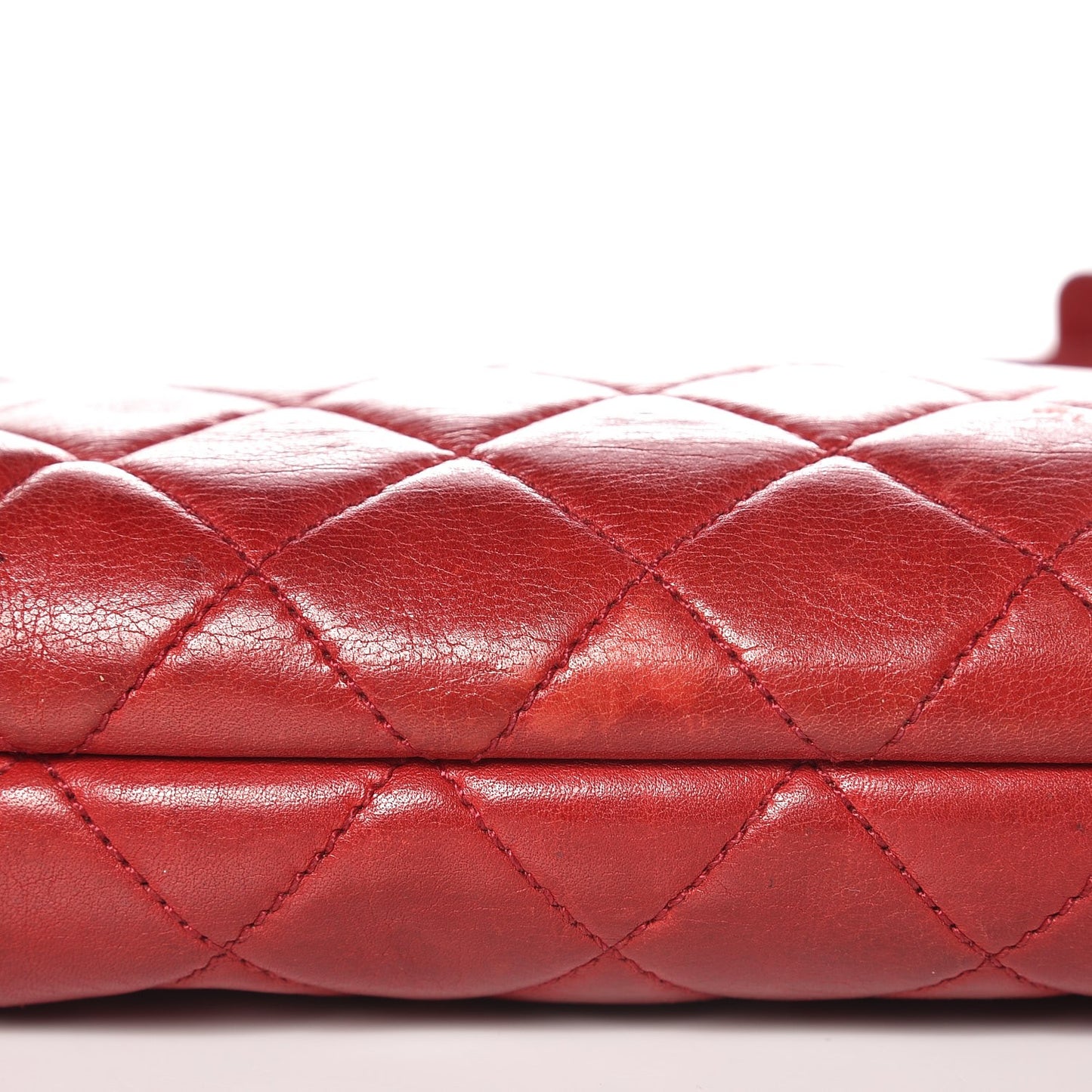 Lambskin Quilted Belt Bag 75 30 Red