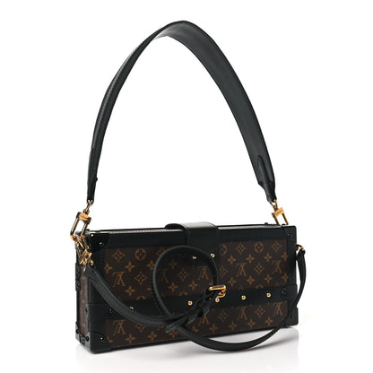 Louis Vuitton Monogram Petite Malle East West Black 3 of 9
