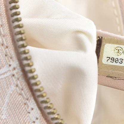 Chanel Nylon Travel Hobo Beige 6 of 10