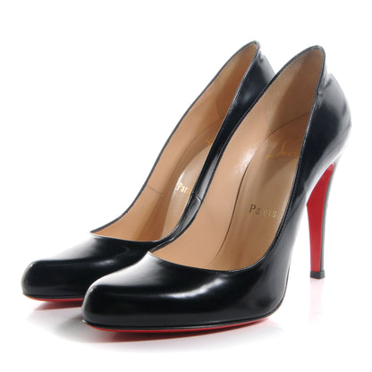 Christian Louboutin Calf Decollette 100 Jazz Pumps Black 37.5 3 of 6